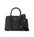 Mini Saffiano Lux Tote Bag, front view